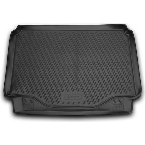 TAPPETINO VASCA BAULE COMPATIBILE CON OPEL Mokka, 2012- SUV.  TAPPETINO IN GOMMA TPE  BORDO ALTO 3D ANTISCIVOLO IMPERMEABILE