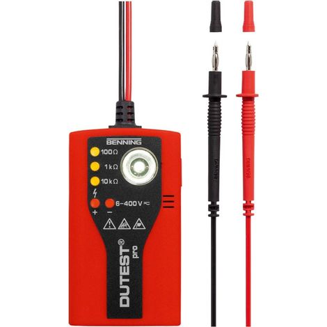 BENNING Comprobador de continuidad/tensión DUTEST® pro 6-400 V AC/DC - 50156
