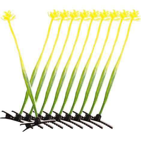 Pinces à cheveux amusantes en plastique, 10 pièces, pour enfants. (1/5)