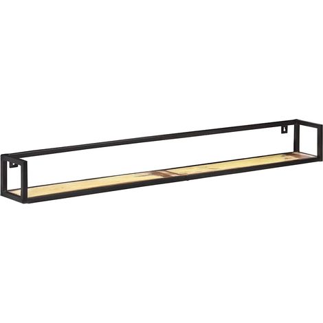 Étagères murales - Étagères flottantes 2 pcs 160 cm Bois de récupération massif (1/5)