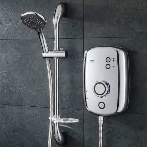 Triton Kito 9.5kw Polished Chrome Electric Shower -Rp T80XR Aquatronic Enlight (1/4)