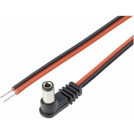 Câble de raccordement basse tension TRU COMPONENTS 1582268 DC mâle - extrémité(s) ouverte(s) 5.5 mm 2.5 mm 2.5 mm 2.00 m 1 pc(s) S655861 (1/3)