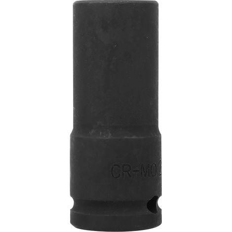 Douille De Choc Pneumatique En Acier Chrome Molybdène - Hexagone 42mm Carré H21 Longueur 80mm - Pour Clé À Chocs Industrielle - Lot De 1 (1/5)