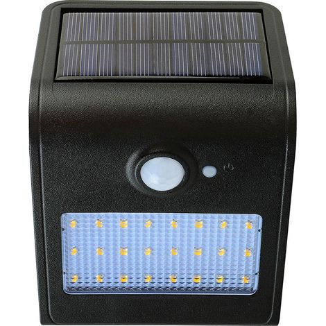 Balise LED solaire SIRIUS-1 IP44 4000K avec détecteur PIR