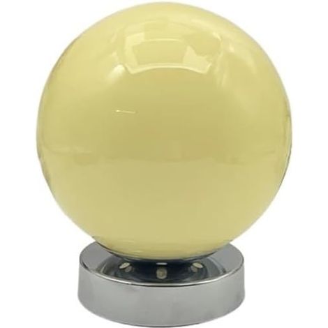 Lampe de Table en Verre, 3 Couleurs de Lumière, USB, Lampe de Chevet Minimaliste pour Chambre et Bureau, Crème (1/5)