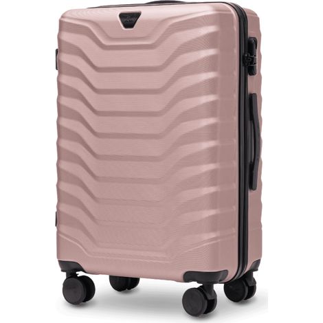 Maleta mediana Wings PEAFOWL de 24" color oro rosa