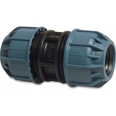 Connettore dritto Jason PP 25 mm morsetto 10 bar