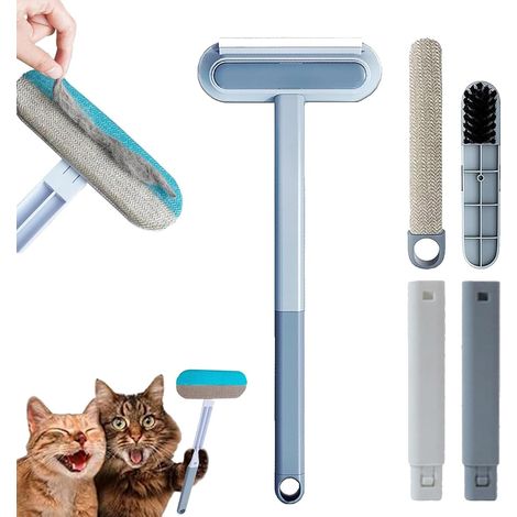 3 in 1 Pet Hair Remover, Multifunctional Hair Removal Brush, Brush Cleaner Removable for Carpet, Cat, Dog, Couch, Window, Screen (1PC) (1/5)