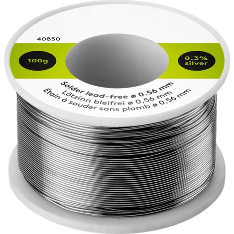Estaño para soldar sin plomo 100 gr 0.56 mm