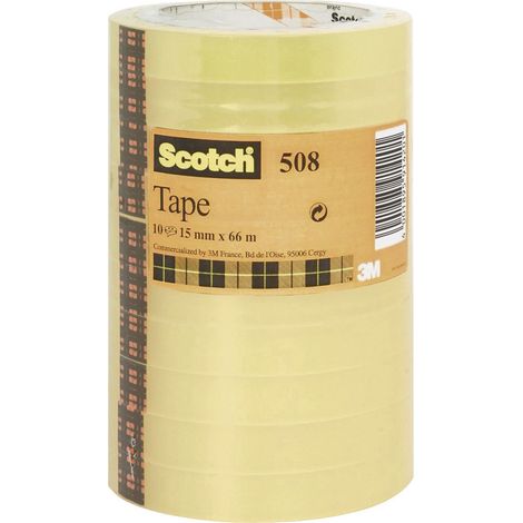 3M 5081566 Klebeband 66 m Transparent 10 Stück(e)