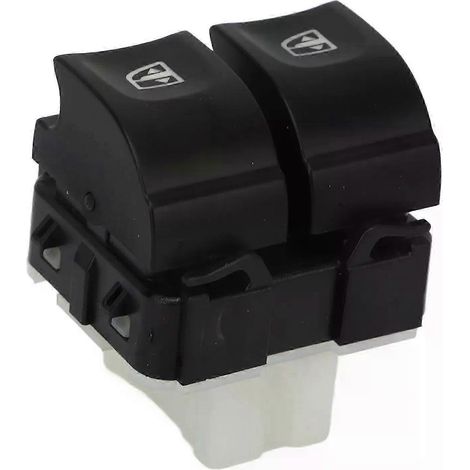 Interrupteur de lève-vitre électrique 254118044R, compact, à réponse sensible et au toucher confortable, de remplacement pour RENAULT TRAFIC CLIO MK 4 2013-2017
