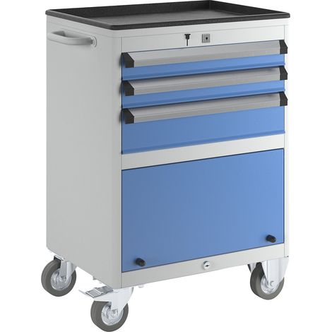 eurokraft pro, Armoire à tiroirs, mobile, h x l x p 850 x 600