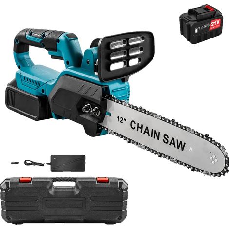 Scie Électrique, Moteur Sans Balais, Coupe Efficace, 1 Batterie 1 Prise EU (1/2)