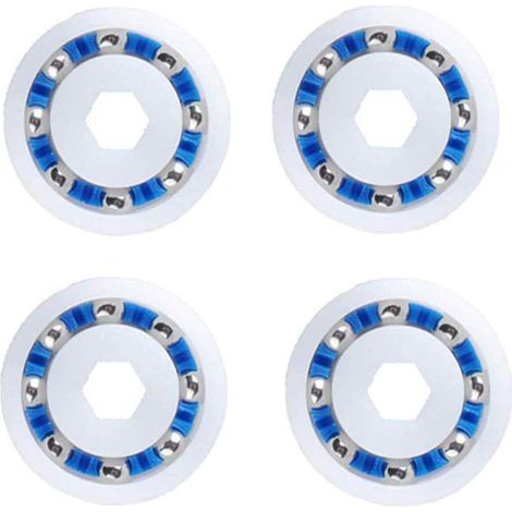 Juego de 4 rodamientos de bolas compatibles con las ruedas del robot limpiafondos Polaris 360 380 3900 Sport. (1/5)
