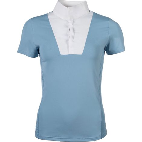 Maglietta da gara a manica corta per donna modello Virginia con inserto in rete: XXS, bordeaux