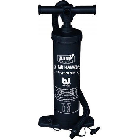 Trade Shop - Bestway Bomba De Aire Doppio Pistone Pompa Air Hammer 48 Cm 19" Da Change -