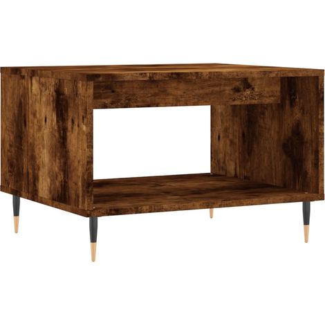 Maison Exclusive - Tavolino da Salotto Rovere Fumo 60x50x40 cm Legno Multistrato