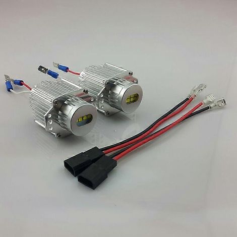 Convient pour BMW E90/E91 Angel Eyes LED 40W, puce Cree importée, vente en gros ( ) (1/5)