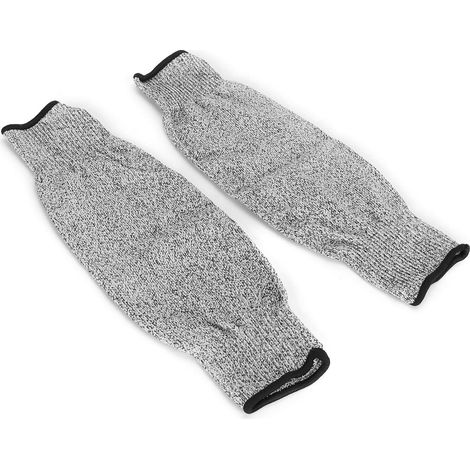 1 paire de manchons de jardinage anti-coupures, protection HPPE niveau 5, protection des bras pour la sécurité au travail. (1/5)