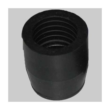 MANICOTTO IN GOMMA NERA PER GIUNZIONE CANOTTI  Ø 32 x 32     MADE IN ITALY