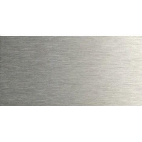 Gira Tapa de pulsador Módulo de pulsador 2f System 106 Acero inox [5542920], 5542 920