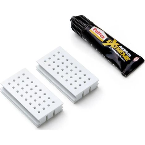 Badezimmerbefestigungsset Tatay Smart Modular rostfrei ohne Bohren (1/3)