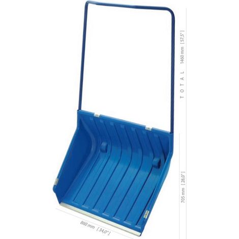 Prosper Plast Arcitc XL empujador 86 x 70,5 x 146 cm, Azul, 86 x 70,5 x 146 cm