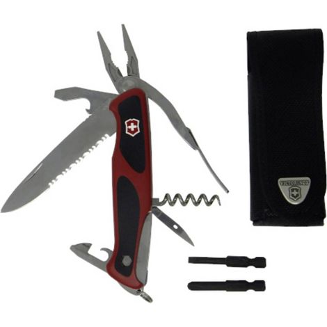 Victorinox Ranger Grip 174 couteau multifonction rouge