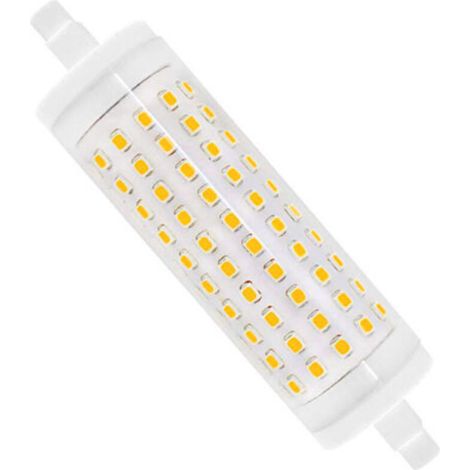 R7S 118mm 15W LED-Lampe Warmweiß 3000K Dimmbar Entspricht J118 R7S 150W-200W Halogen-Stiftlampe AC 220V R7S LED-Keramik für Studio/Wohnzimmer [Energieklasse A]