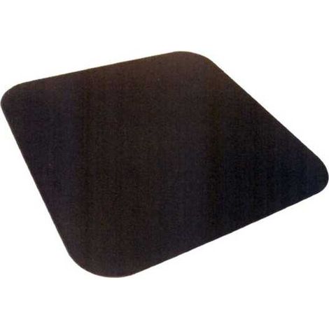 Plataforma para escaleras de madera cuadrada de 69x69 cm