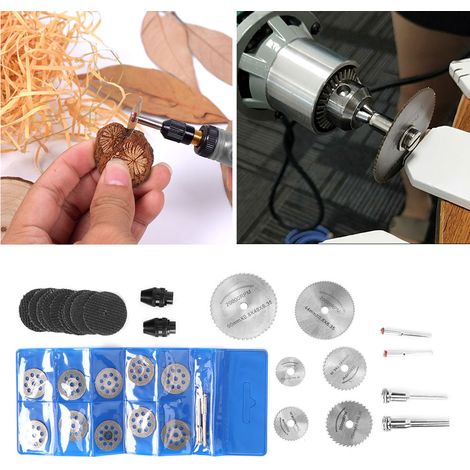 Kit de 34 lames de scie HHS circulaires diamantées pour la découpe de résine, outil de meulage électrique (1/5)