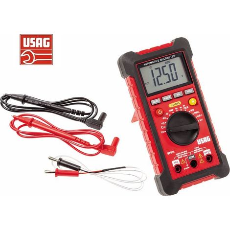 Usag 076 M Multimetro digitale con lettura a valore efficace TRUE RMS (1/4)