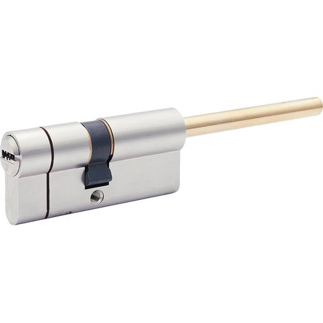 CILINDRO PROFILATO PER POMOLO SERIE 'Y500' mm 35+10+25 = 70 (40+30) nichelato  - YALE