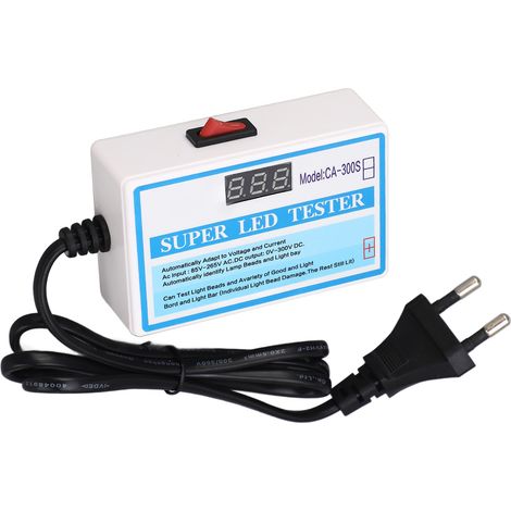Testeur de rétroéclairage LED 24W pour TV, détecteur de barres lumineuses et perles LED, avec interrupteur et stylo de test, 85-265V, prise UE (1/5)
