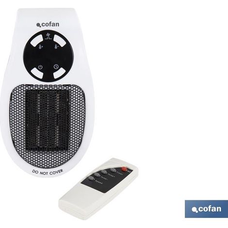 Spina riscaldante in ceramica con telecomando da 500 W (1/5)
