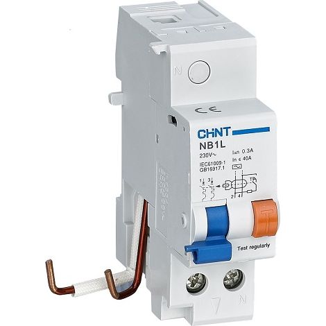 BLOCCO DIFFERENZIALE ACCOPPIABILE 2P 50/63A 500MA TIPO A CHINT 51653