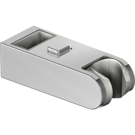 Soporte deslizante para cabezal de ducha, barra de soporte ajustable en altura, cromado, 30x15 (1/5)