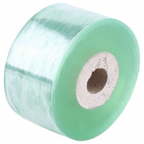 Green PVC grafting tape for fruit trees, 3 cm wide, 100 m long--DTEKGAZ