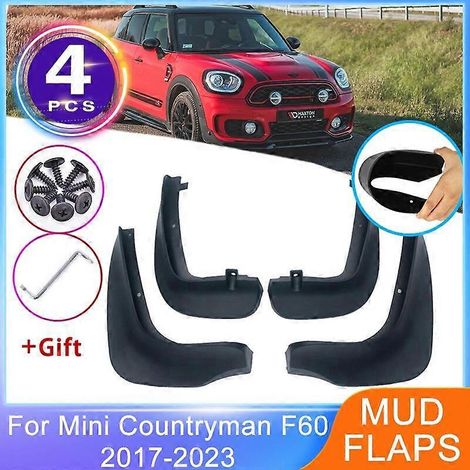 4 Stück Schmutzfänger vorne und hinten für Mini Countryman F60 Cooper 20172023 Schmutzfänger Kotflügel Radschutz Auto Styling Zubehör (1/5)