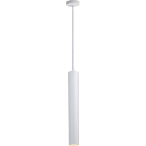 1 Suspension Aluminium, Douille GU10, Câble Textile 120cm, Design Minimaliste, Pour Cuisine Salon (1/5)