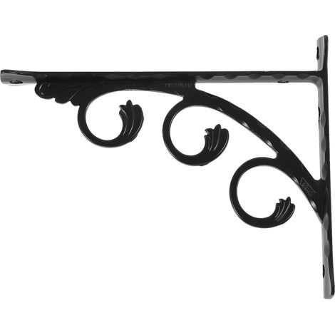 dreieckige Wandhalterung aus Metall 120 x 150 mm für Regale