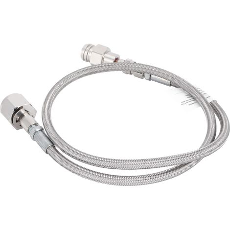 Adaptateur Universel de Raccord pour Tuyau CO2 G5/8-14 1m, Tuyau PTFE pour Machine à Soda, Accessoires Soda