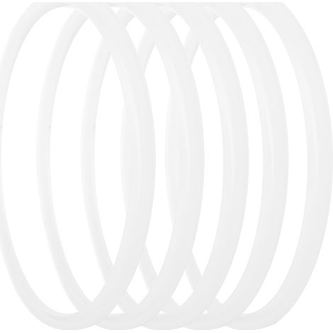 universelle Dichtungsringe für Schnellkochtöpfe, transparenter Edelstahlring, 20 cm O-Ring (1/5)