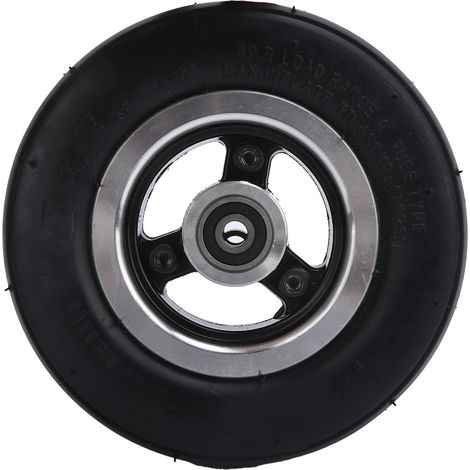Jante alliage 6 pouces avec pneu plein pour scooter électrique, accessoire roue complète (1/5)