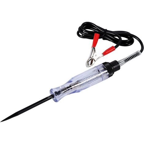 Testeur de Circuit Voiture 6-24V, sonde longue pour test de continuité et tension, fusible, interrupteur, fils, Testeur Multimètre, longue sonde pour diagnostic. (1/5)