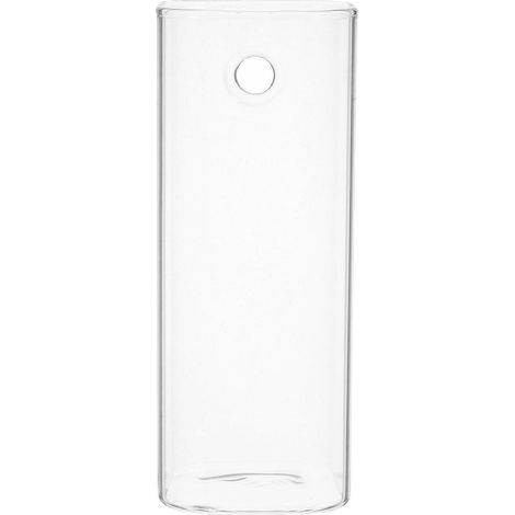 Vase mural en verre transparent, support carré suspendu hydroponique pour fleurs et plantes