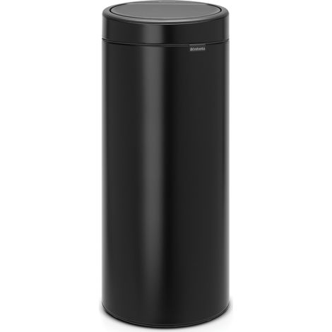 Mülleimer 30 l Matt Schwarz - Touch Bin - Brabantia (1/5)