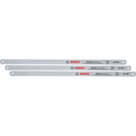 Bosch Home and Garden 1600A032UM Handwerkzeuge Bügelsägeblätter 300 mm 24 TPI 3 Stück Sägeblatt-Läng (1/3)
