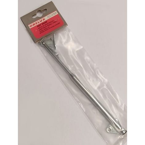 ASTA DI SOSTEGNO PER RIPIANI RIBALTABILI CON MOLLA - IN ACCIAIO ZINCATO CROMATO 200MM