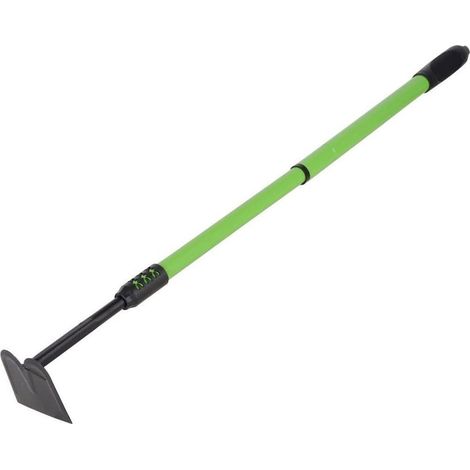 Zappa da Giardino con Manico telescopico Lungo Regolabile richiudibile Estensibile da 51 a 76 cm attrezzo utensile da Giardinaggio